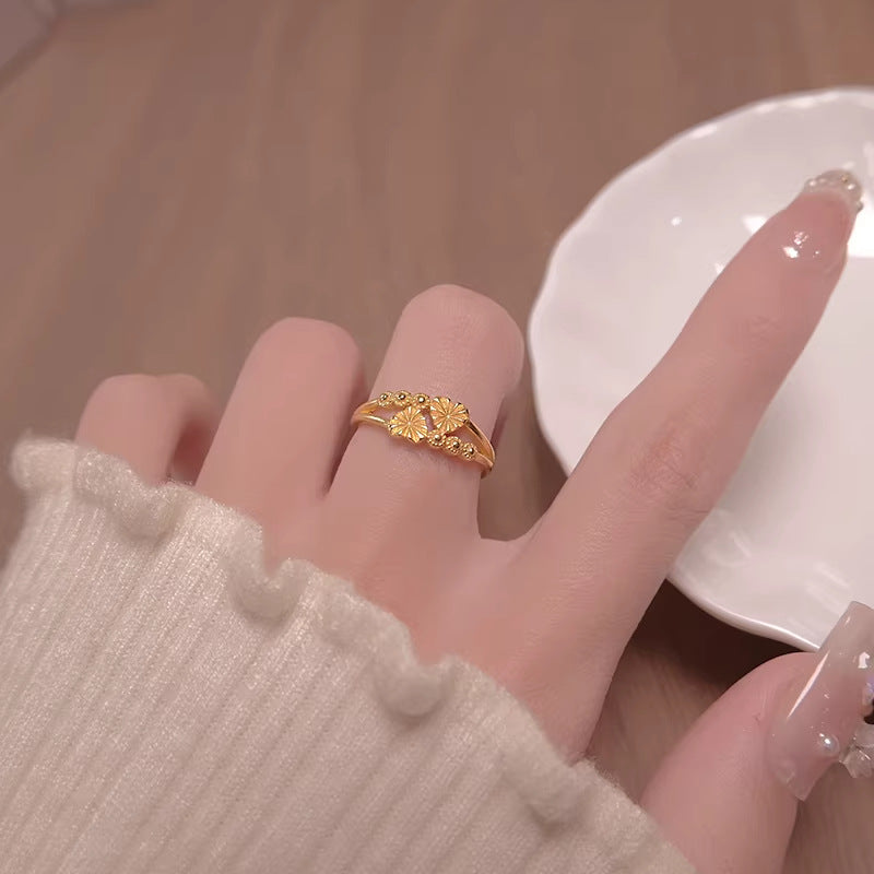 Women's Shaped Love Adjustable Wild Opening Gifts Ring
