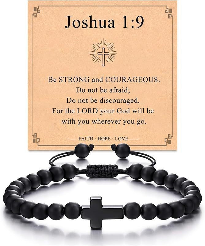 Fashion Trend Cross Adjustable Niche Vintage Holiday Bracelet