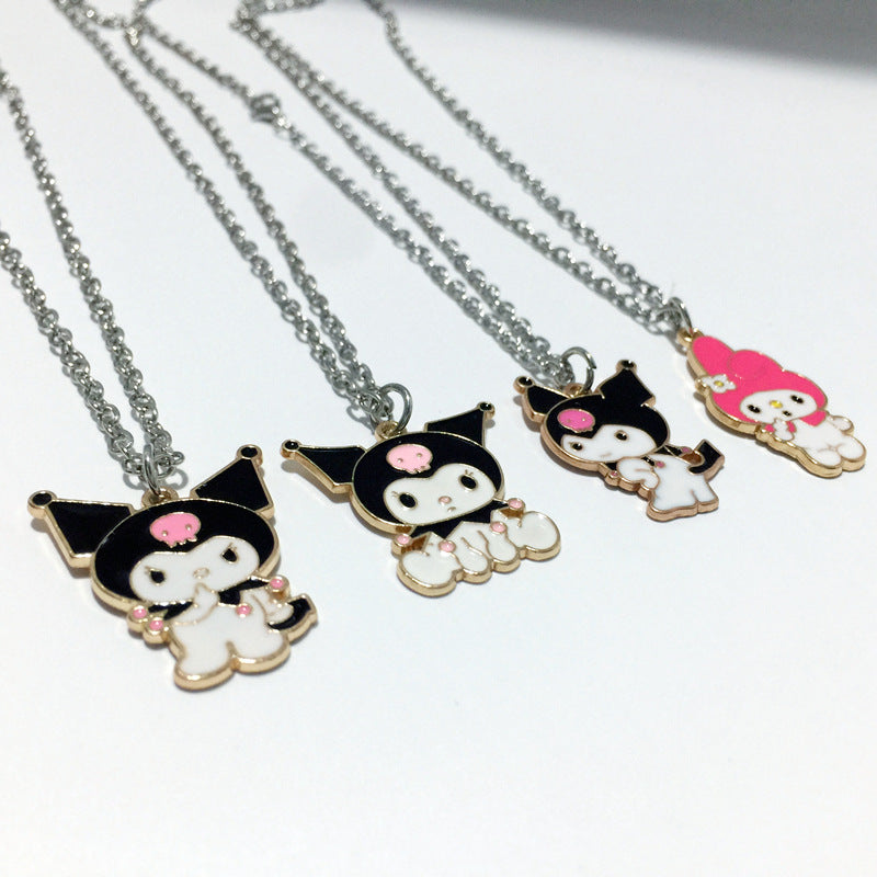 Clow Melody Black White Dragon Double Pendants