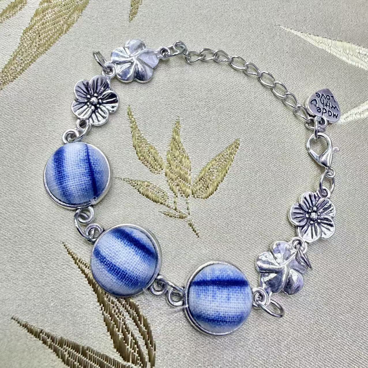 Yunnan Dali Blue Dyed Ancient Ethnic Bracelet