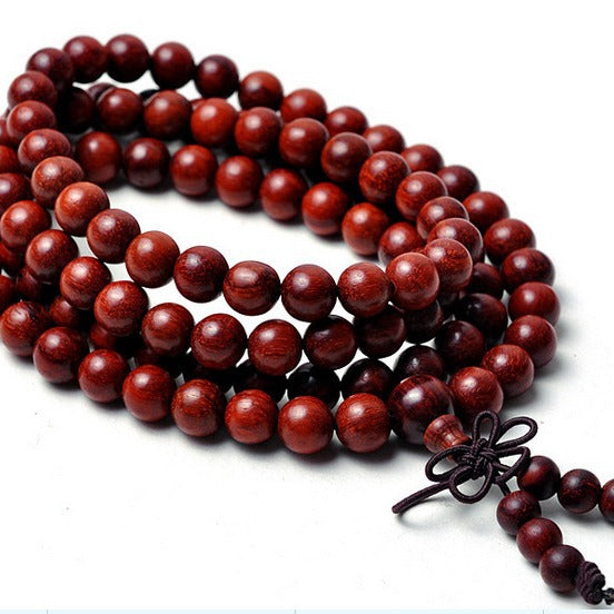 Large Beads Automobile Peaceful Auspicious Red Bracelet