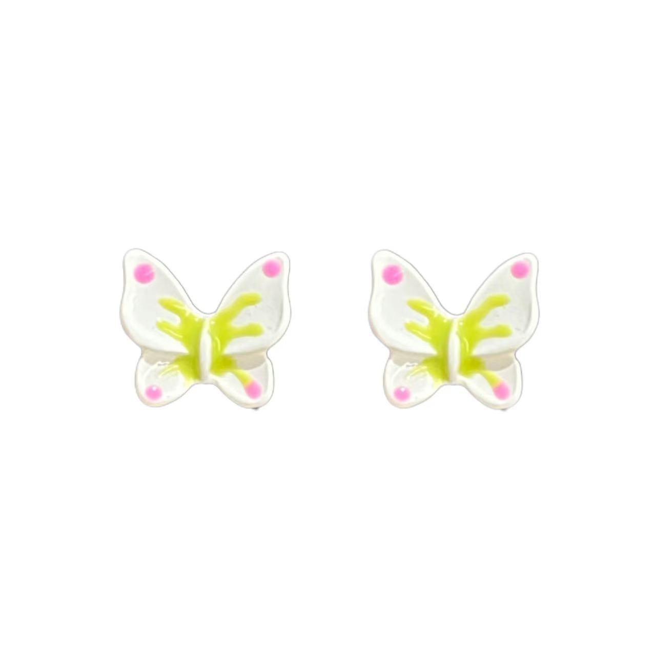 Elegant Stylish Women's Colorful Sweet Live Stud Earrings