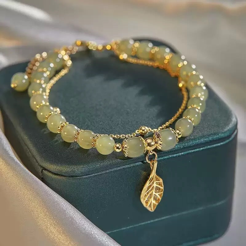 Day To Give Mom Chinese Good-looking Exquisite National Style White Bracelet
