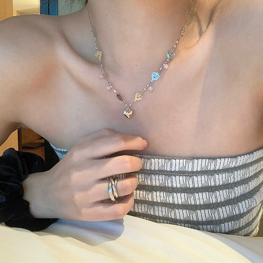 Minority Design Love Female Sweet Cool Hip Hop Hot Advanced Necklace