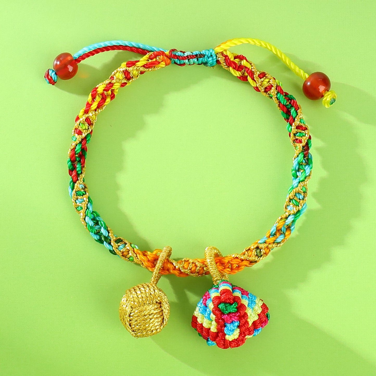 Children's Dragon Boat Festival Colorful Rope Carrying Strap Hand-woven Tiger Sachet Bracelets