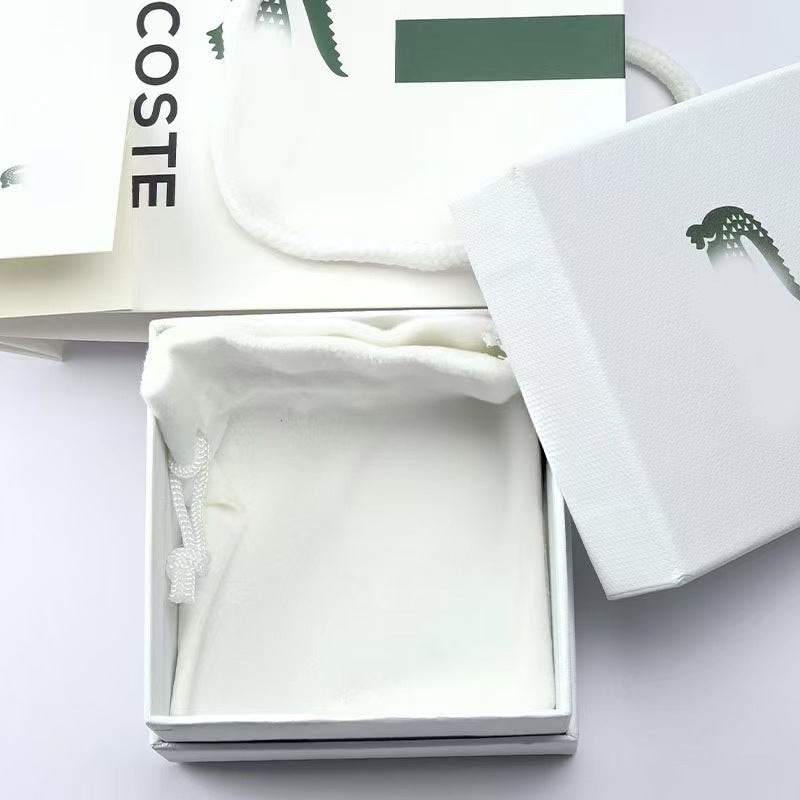 Women's & Men's Box Stainless Steel Crocodile Adjustable Strap Bracelets