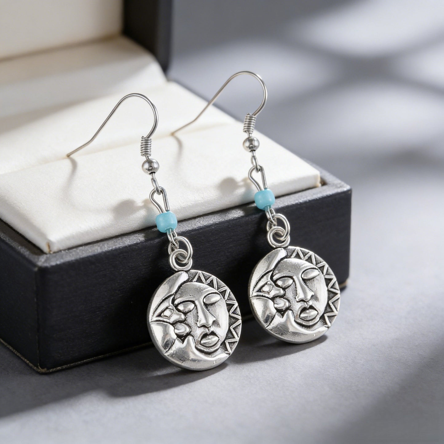 Women's Multiple Options Bohemian Ethnic Turquoise Eardrops Combination Earrings