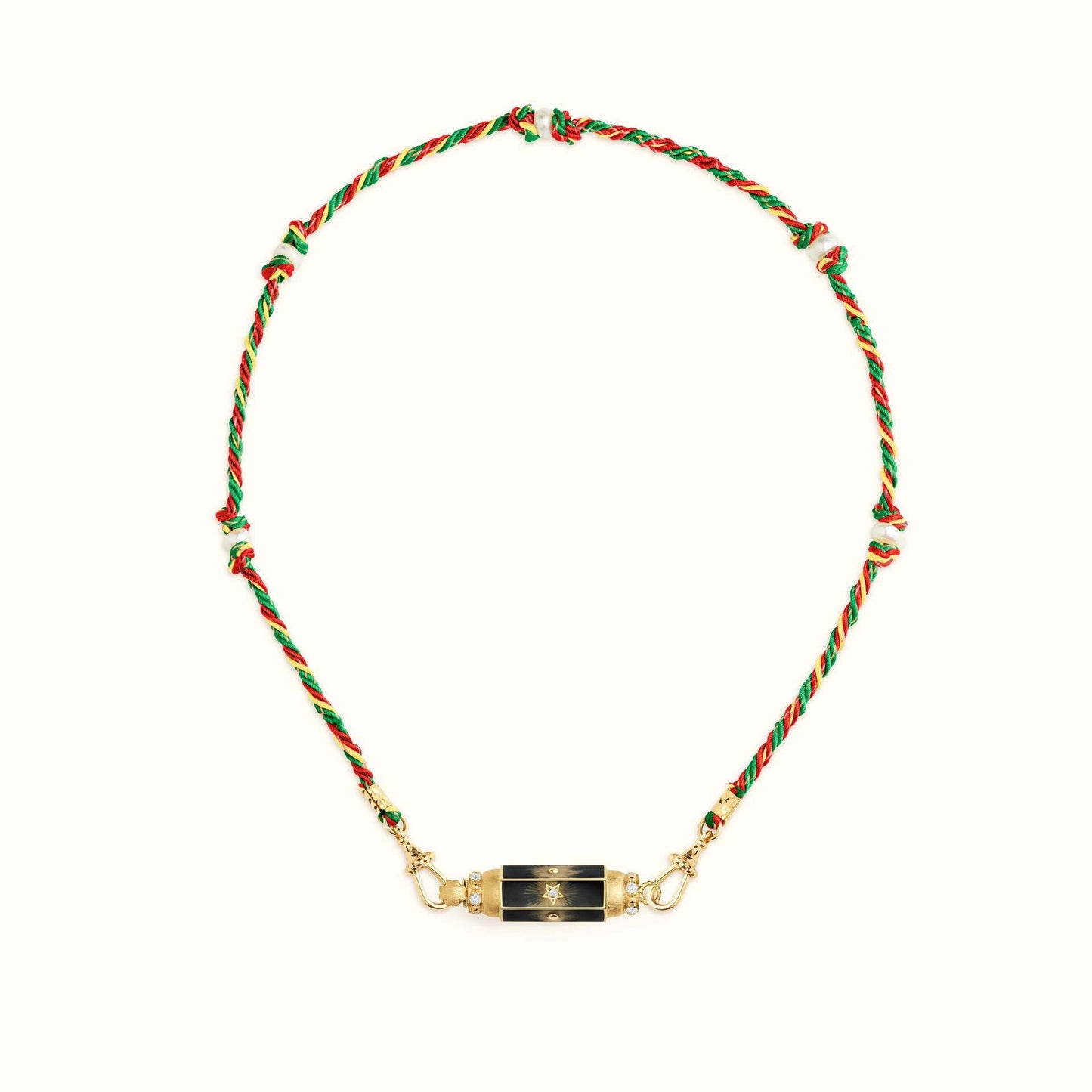 Tarot Cone Color Boys Gold Plated Necklace