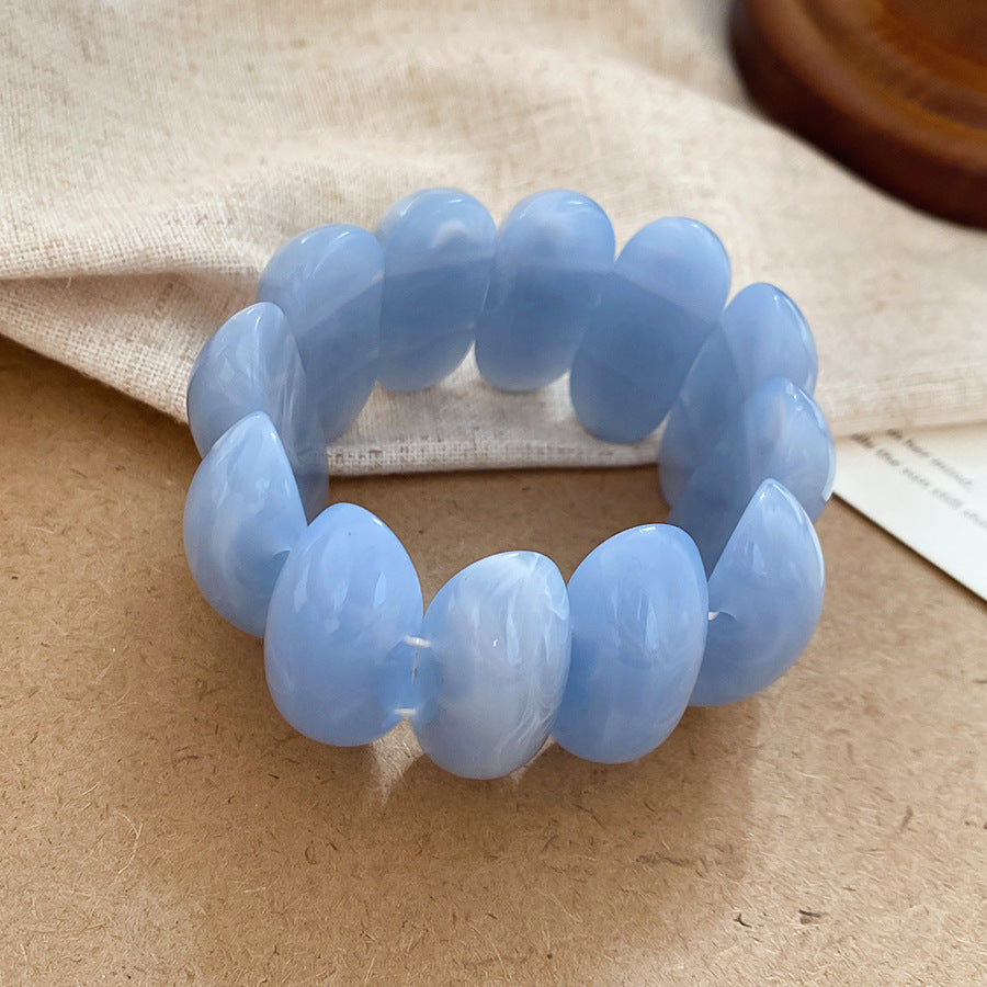Acrylic Beaded Pearl Vintage Ethnic Style Affordable Bracelets