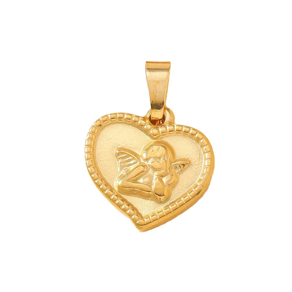 Steel Casting Ornament Fashion Personality Love Pendants