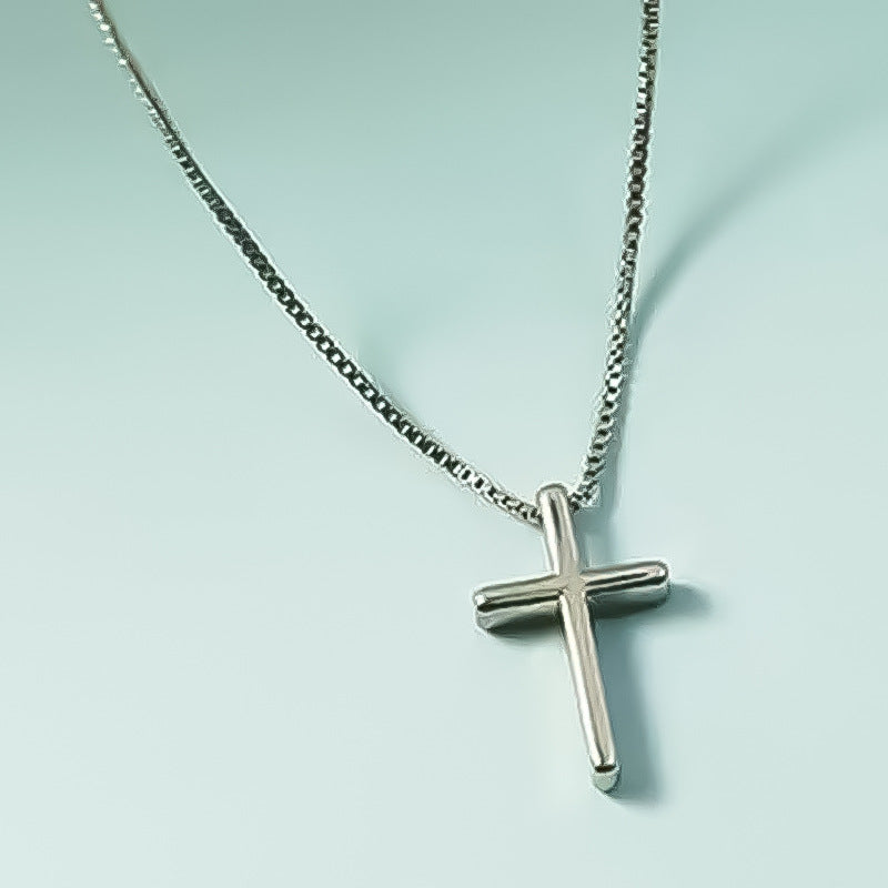 Personality Cross Female Cold Wind Design Necklaces