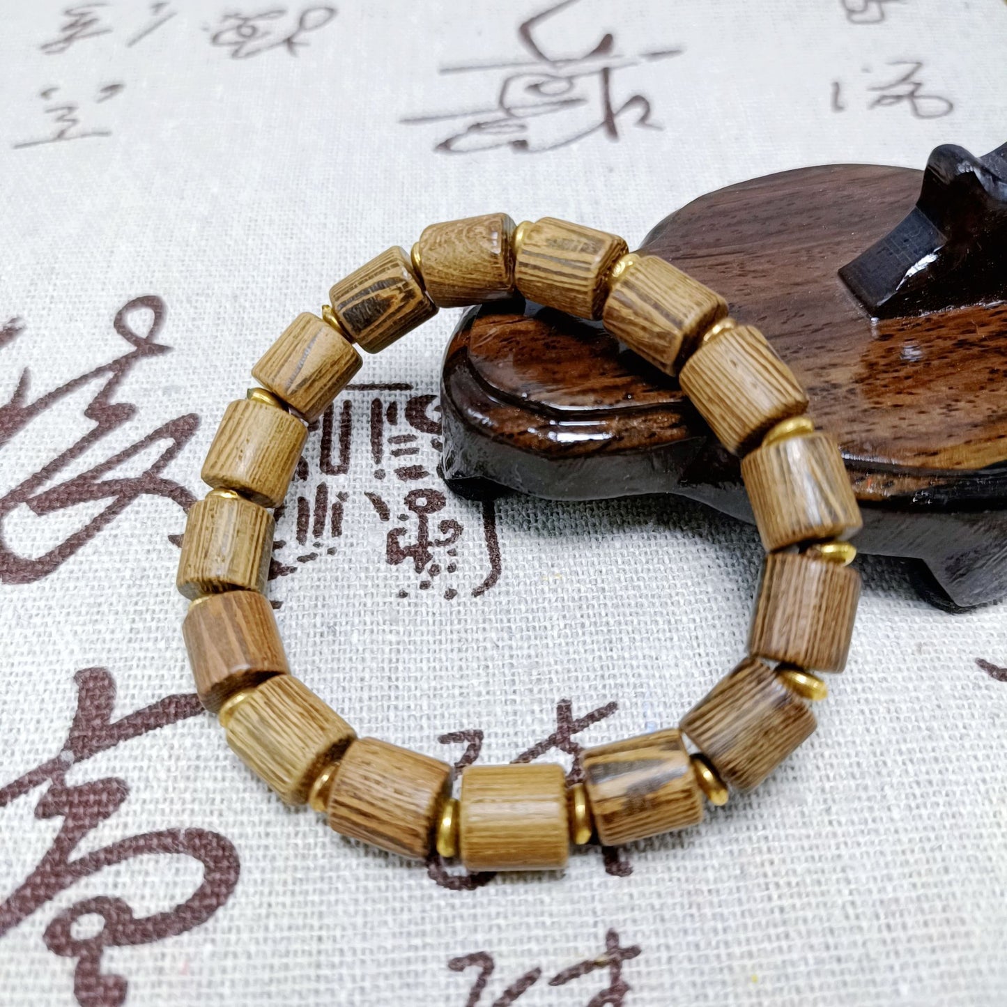 Women's & Men's King Walnut National Bodhi Cultural Artifact Prayer Beads Stall Live Bracelets