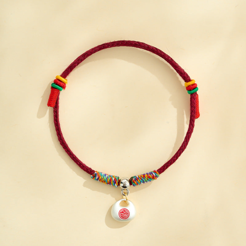 Children's Colorful Little Fat Fu Hand-woven May Gift Braided Bracelet