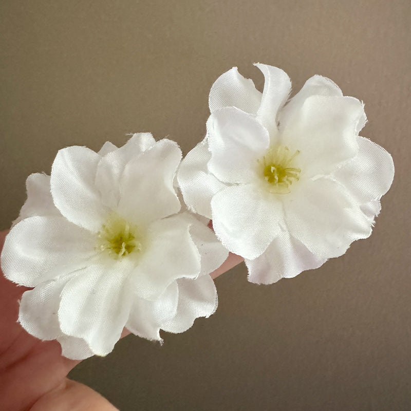 Super Fairy Fresh Mori Sweet Elegance Long Wild Handmade Pearl Earrings