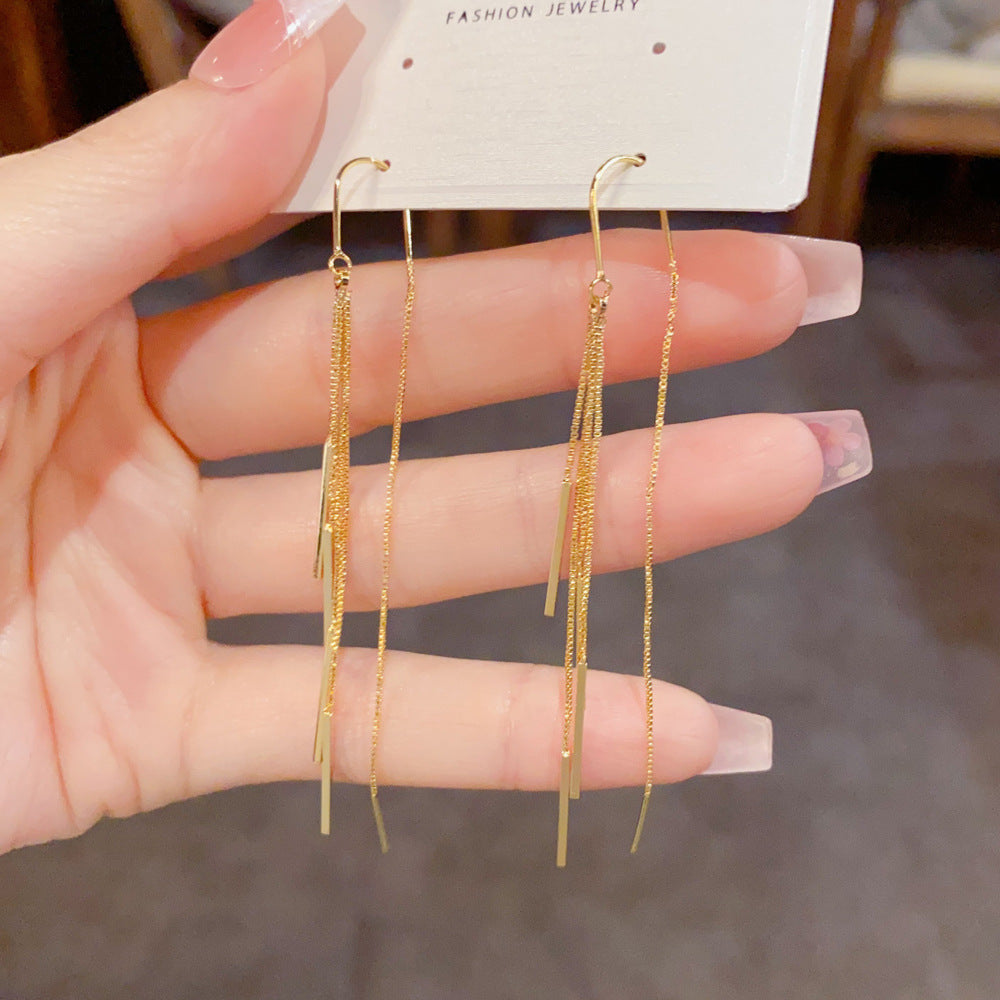 Design Chain Tassel Female Graceful Fashionable Ear Line