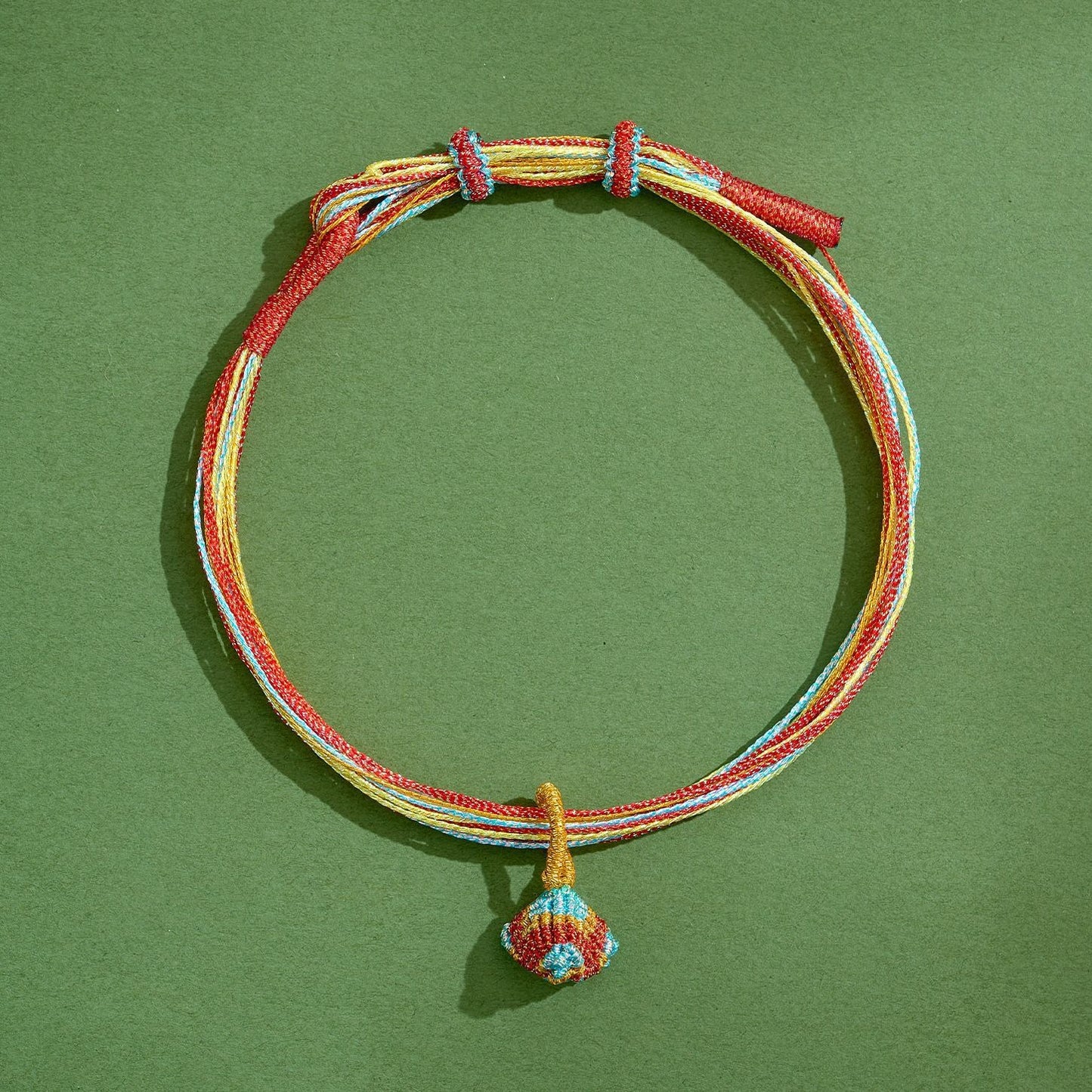 Dragon Boat Festival Colorful Rope Small Red Hand-woven Tiger Head Bracelet