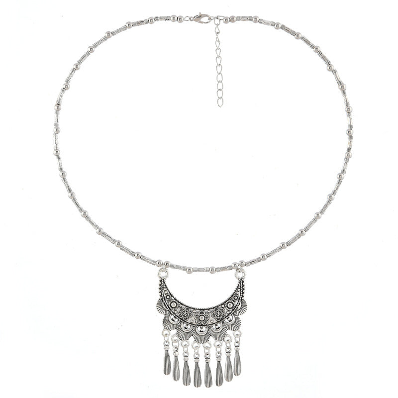 Sier Tassel Chinese Niche Exotic Female Necklaces