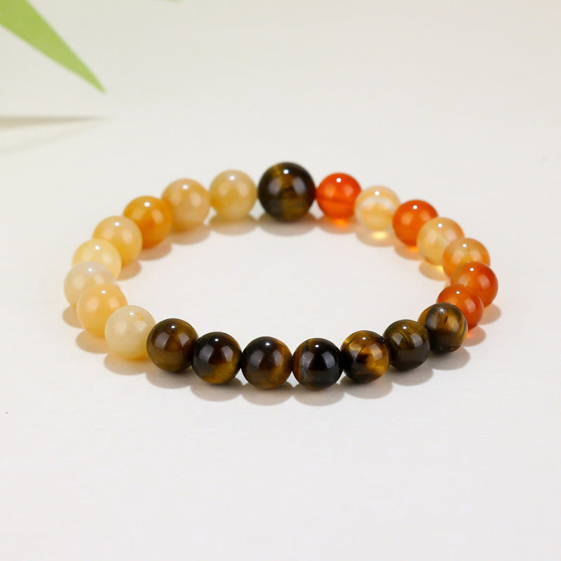 Women's & Men's Beaded For To Relieve Anxiety Natural Crystal Lucky Bracelet