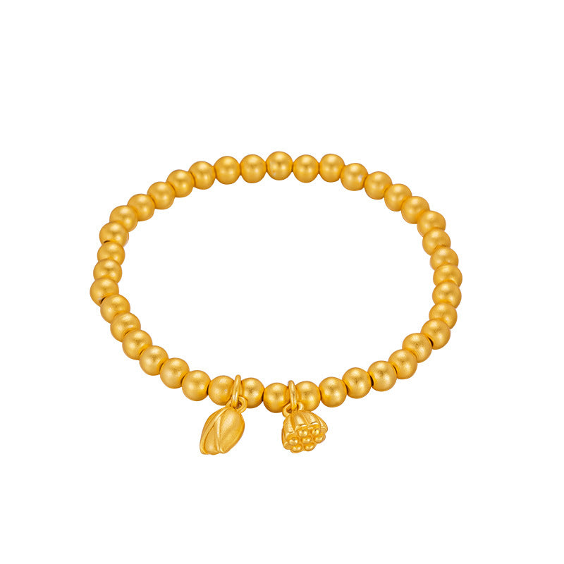 National Fashion High-grade Chinese Style High-quality Ancient Lotus Bracelets