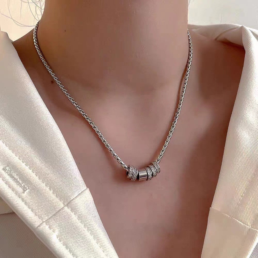 Female Light Luxury Minority Design Sense Clavicle Chain Pendants