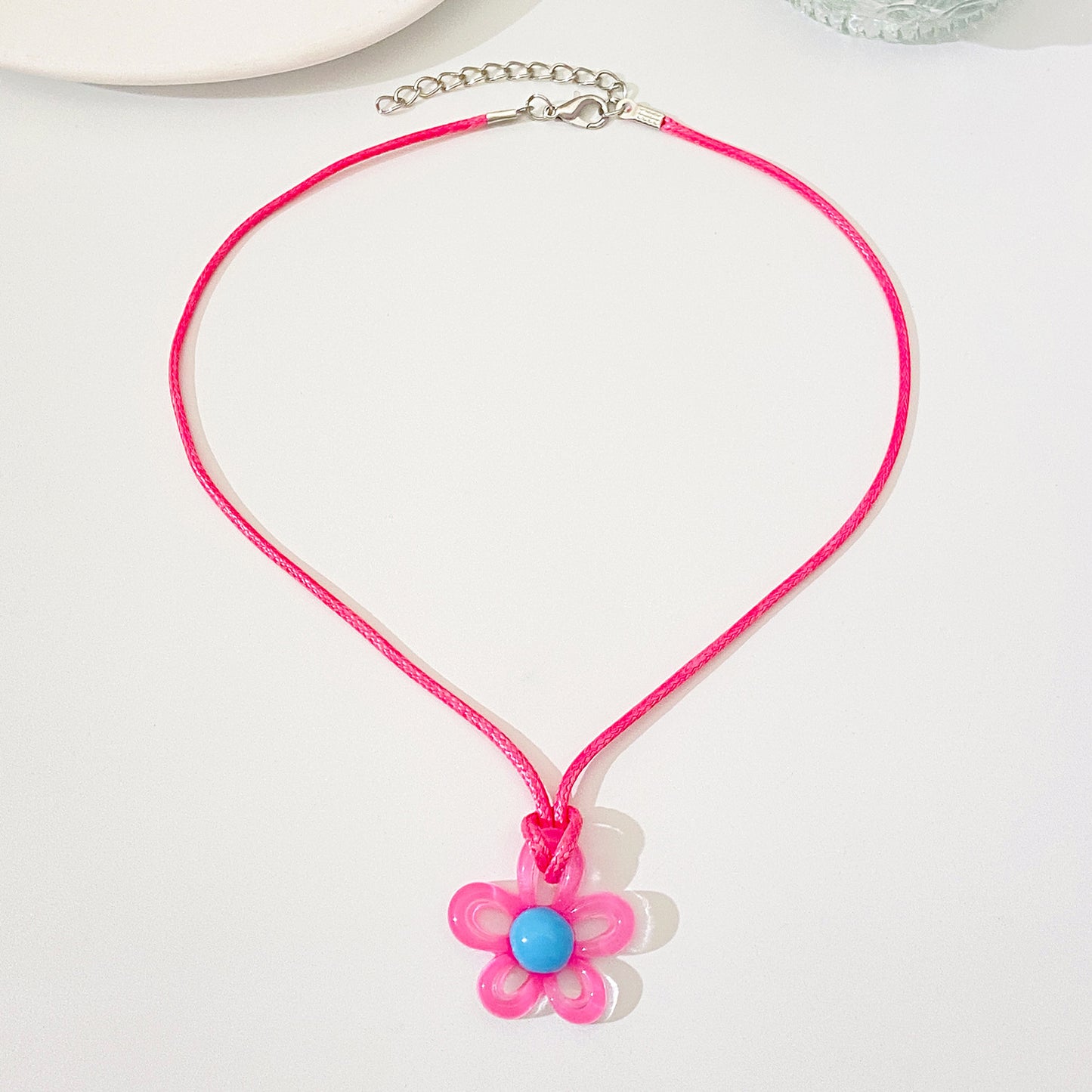 Personality Style Colorful Flower Fashion Creative Necklaces