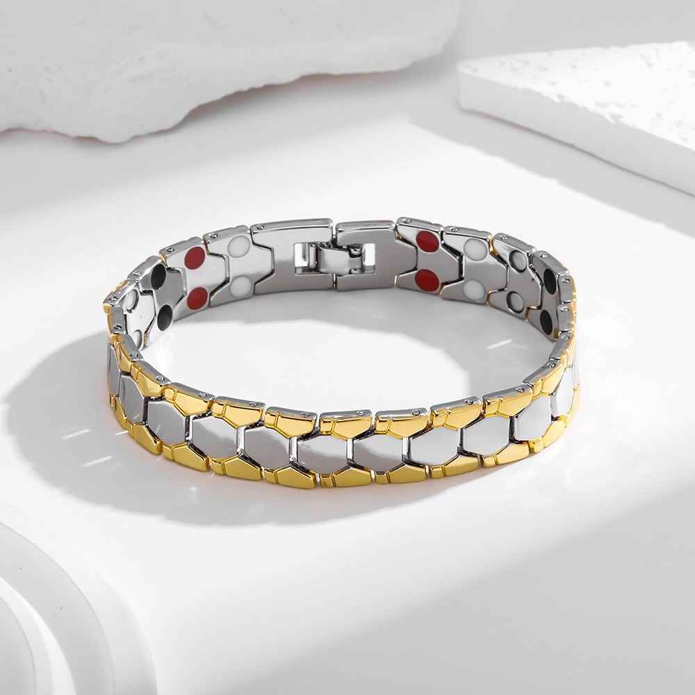 Men's Detachable Magnet Module Couple Magnetic Brace Bracelets