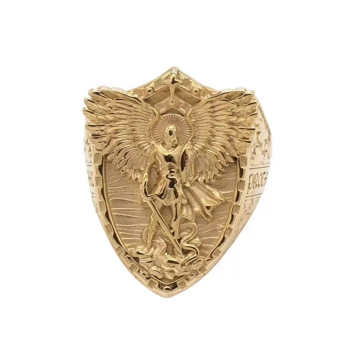 Men's Retro Personality Angel God Of War Wings Ring