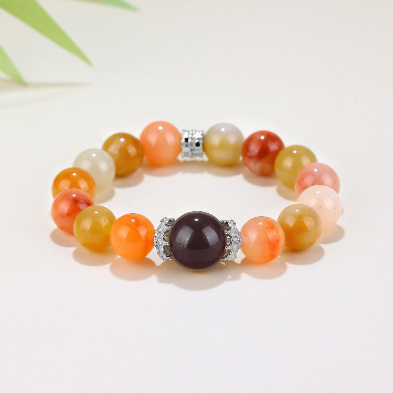 Women's & Men's Beaded For To Relieve Anxiety Natural Crystal Lucky Bracelet
