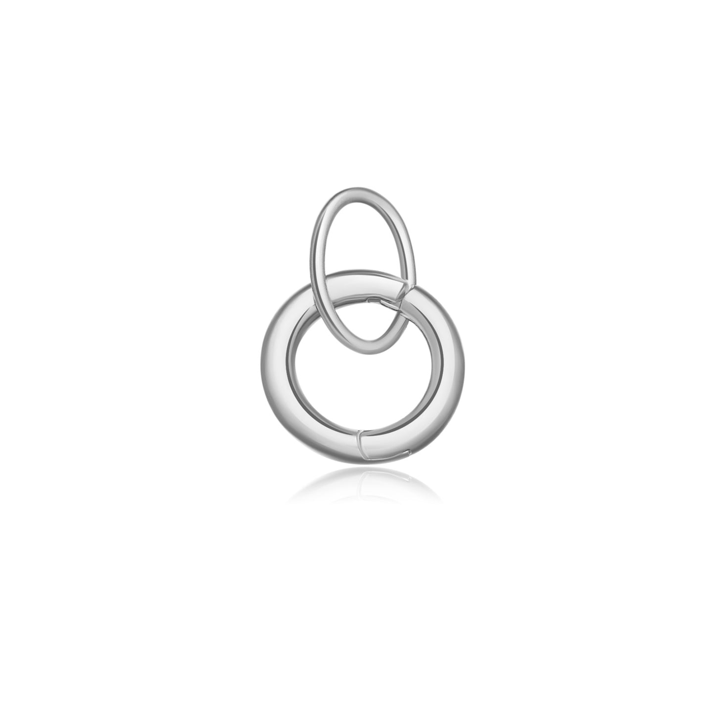 Women's Birthstone Sterling Sier Parts Square Zircon Pendants