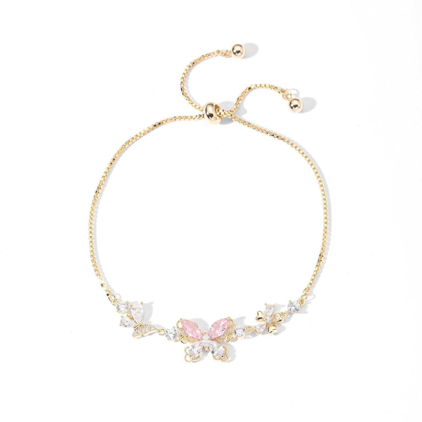 Zircon Pull-out High Sense Refined Grace Bracelet