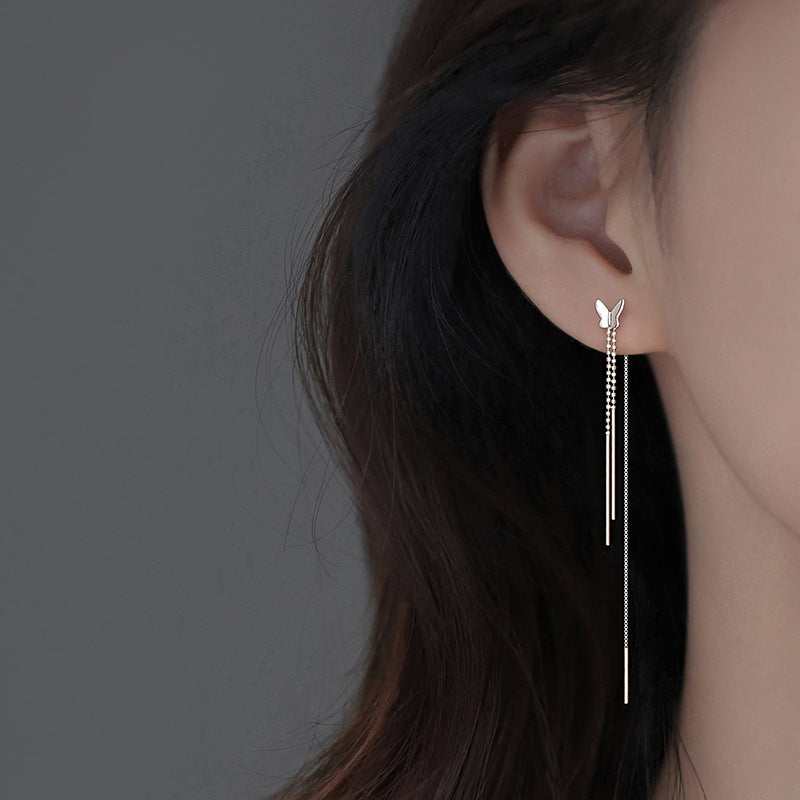Women's Tassel Light Luxury High-grade Design Simple Rings