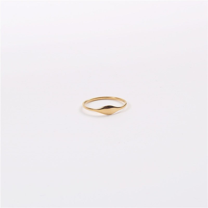 Thin Curved Simple Indifference Trend Index Finger Knuckle Female Fashion Ring