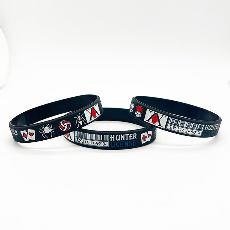 Peripheral Full-time Hunter Silicone Secondary Element Bracelet