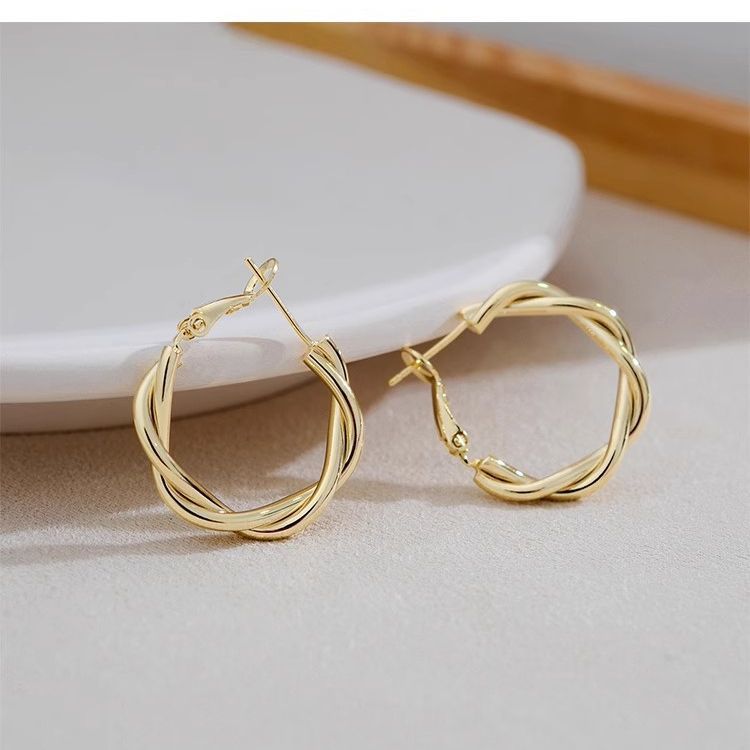 Women's Style Design Sense Golden Circle Vintage Rings