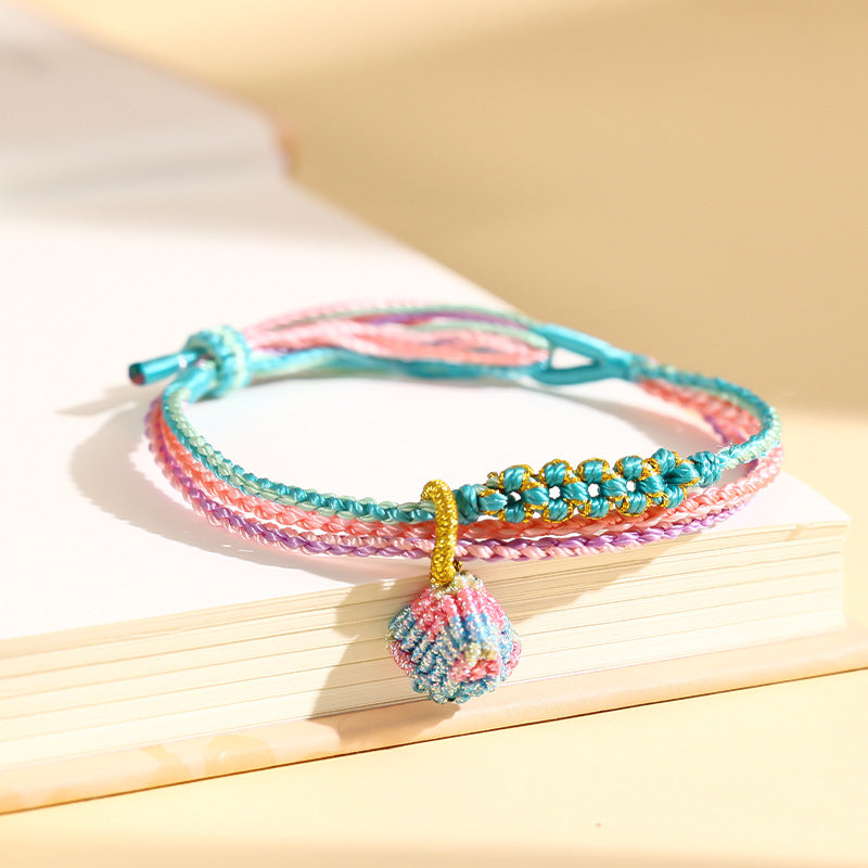Children's Dragon Boat Festival Colorful Rope Hand-woven Small Bracelets