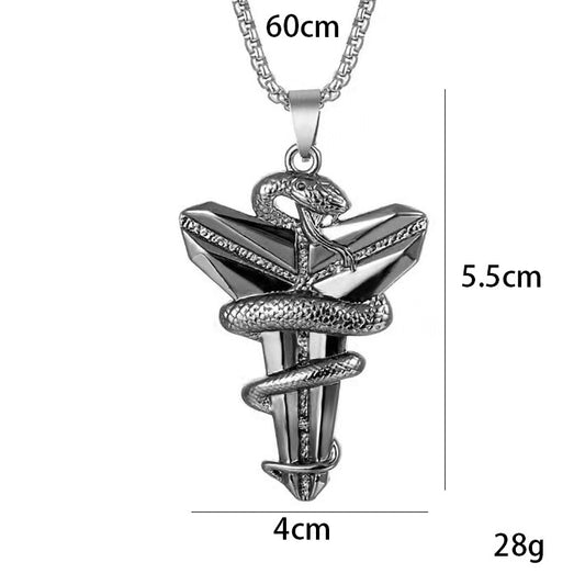 Kobe Viper Mamba Cross Boys Ornament Necklaces