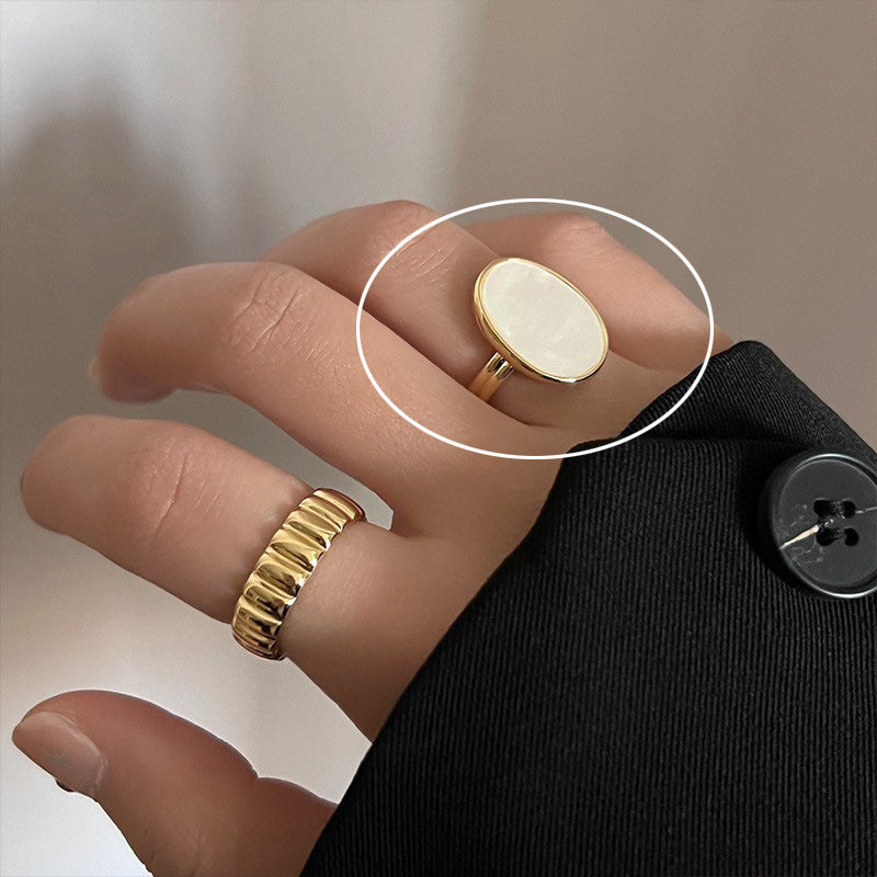 Female High Sense Graceful Fashionable Index Finger Rings