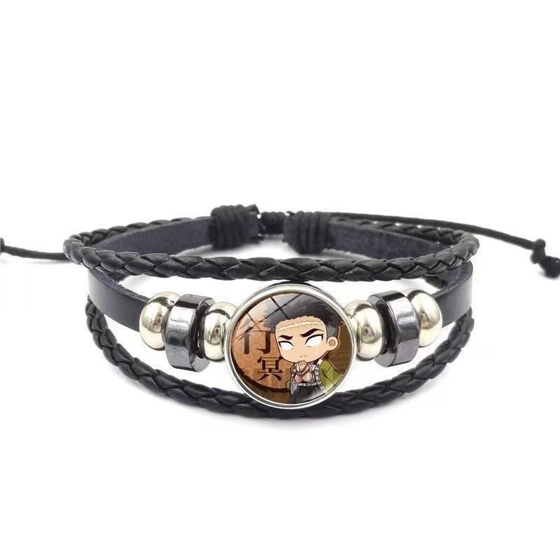 Source Anime Peripheral No Time Stone Woven Bracelet