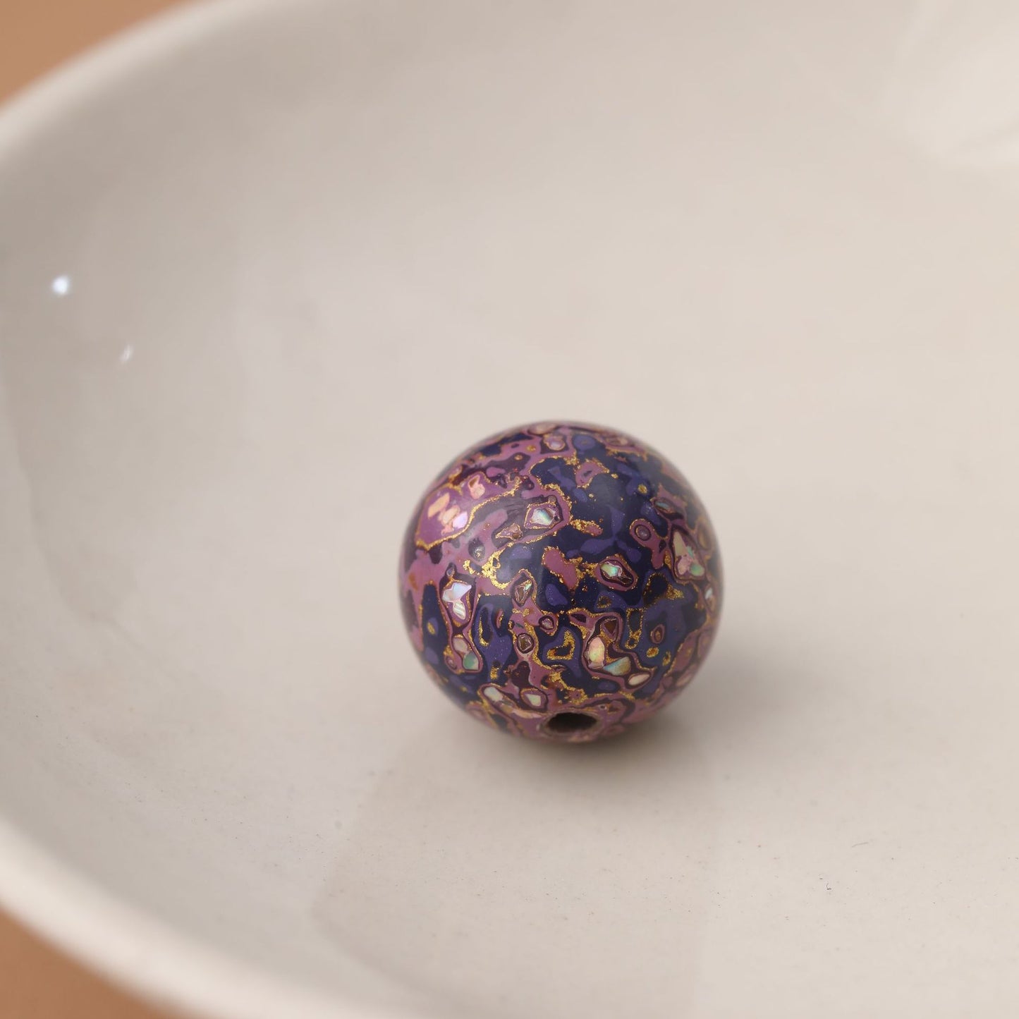 Paint Inlaid Snail Scattered Beads Crafts Live Bracelet