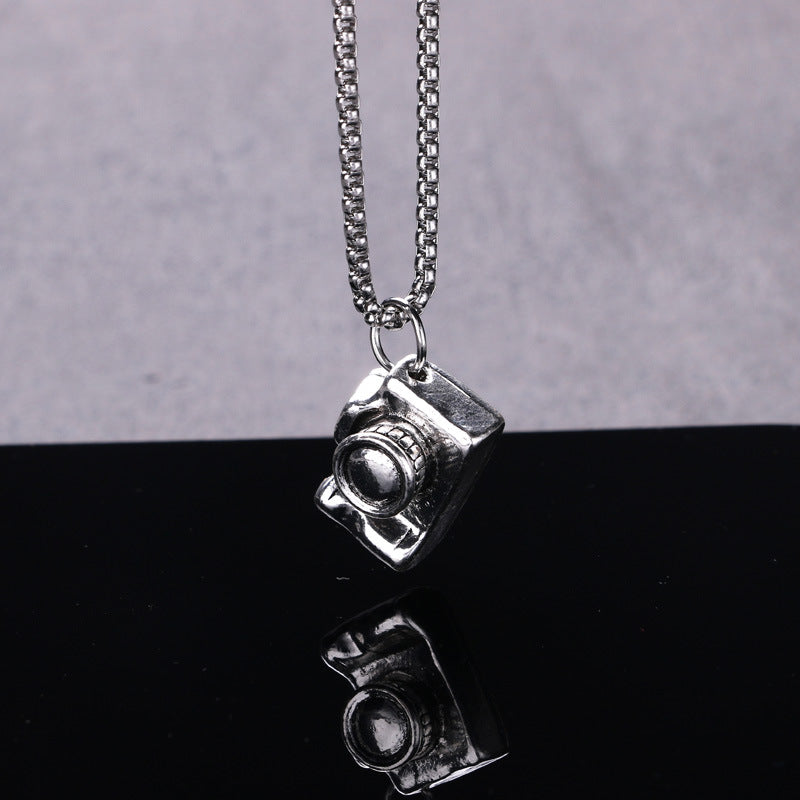 Women's & Men's Fashion Personality Street Hip Hop Simple Vintage Sweater Necklace