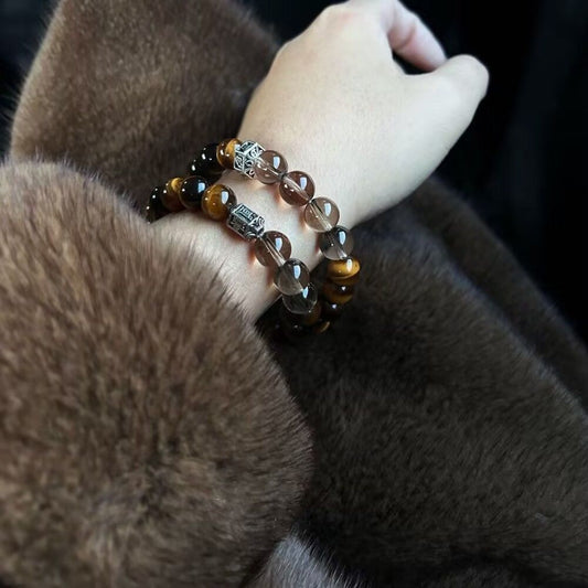 Men's Chinese Ancient Style Dark Fashion Gift National Bracelet