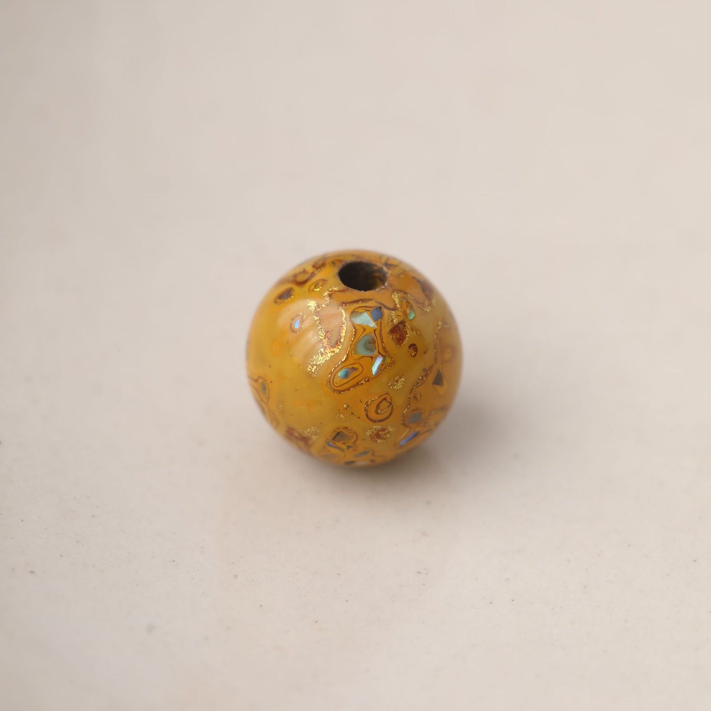 Paint Large Beads Inlaid Screw Scattered Single Bracelet