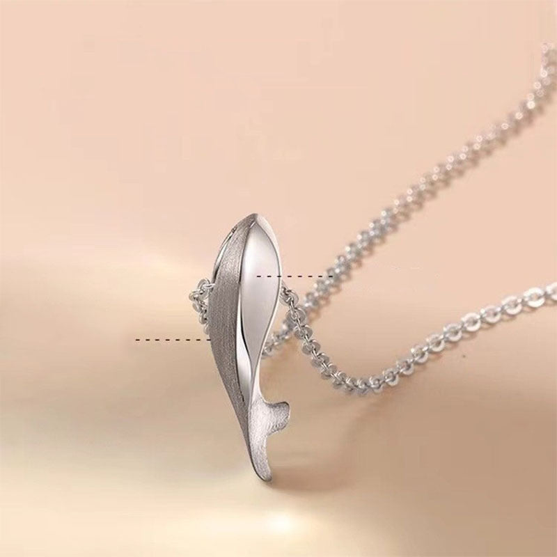 Women's & Men's One Pair Simple Light Luxury High-grade Carp Clavicle Chain Necklaces