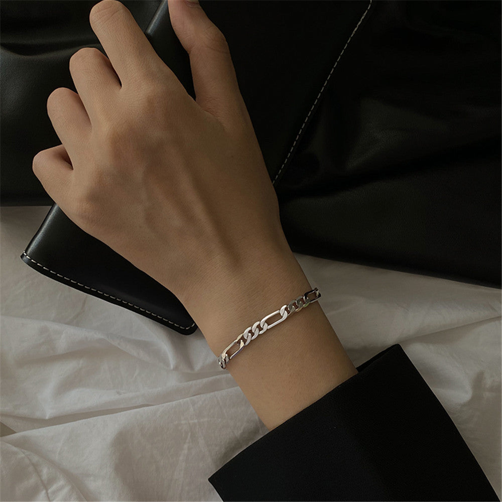 Women's & Men's Retro Fashion Figaro Chain Hand Bracelet