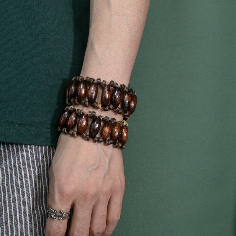 Women's & Men's Plain Wear Simple Natural Material Decoration Bracelets