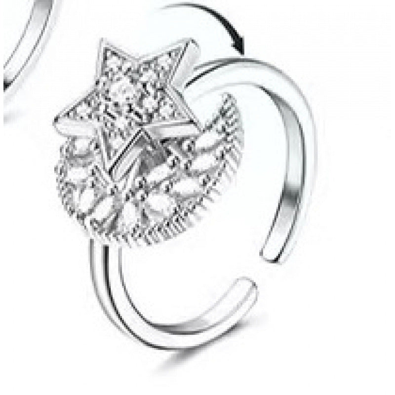 Personalized Rotatable Adjustable Anxiety Relieving Pressure Ring