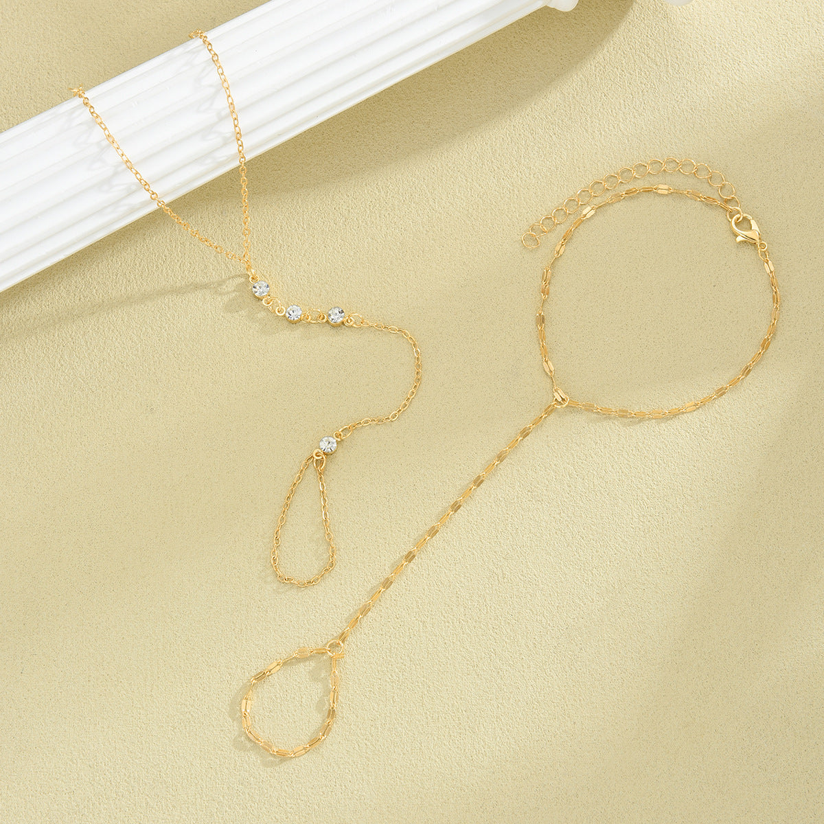 Zircon Imitation Pearl Beads Popular Fresh Simple Inlaid Bracelets