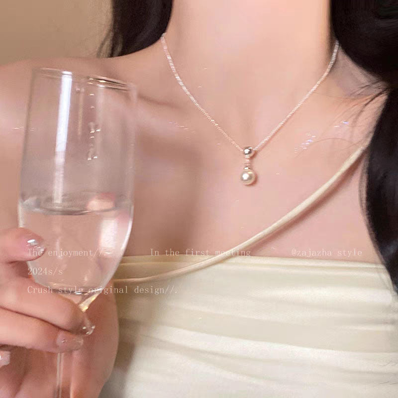 Shaped Clavicle Chain Light Luxury Minority Necklaces