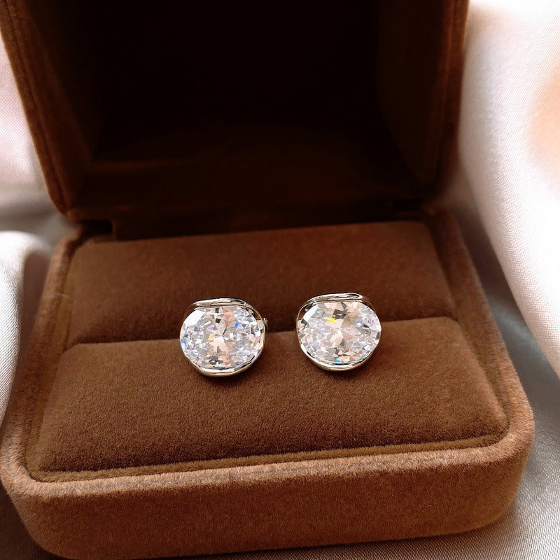 Women's Exciting Sier Zircon Light Luxury High-grade Super Beautiful Rings