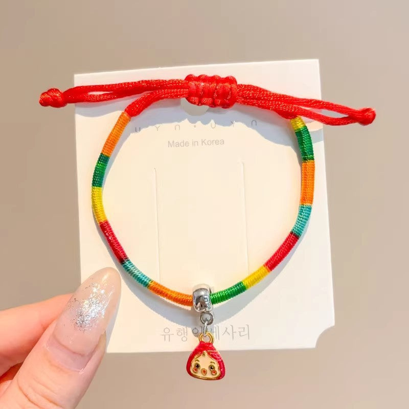 Boat Festival Carrying Strap Colorful Rope Wind Hand-woven Bracelet